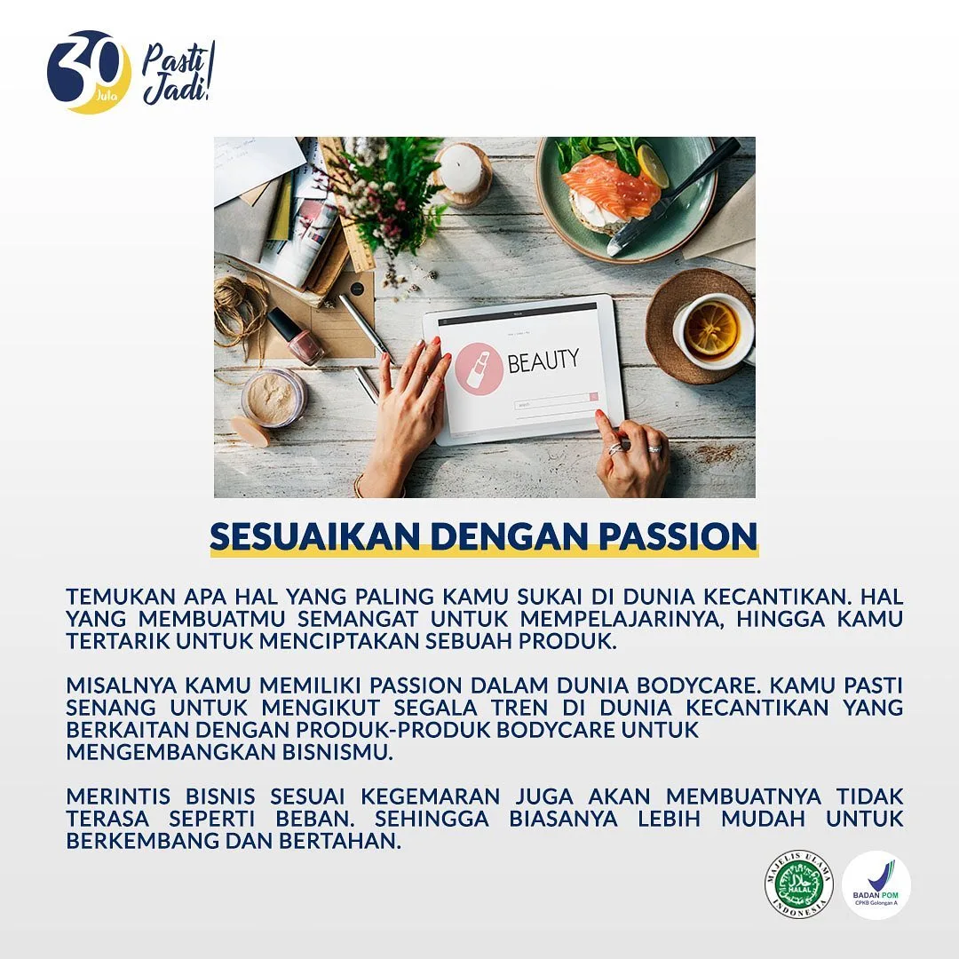 Memulai Bisnis Dengan Passion