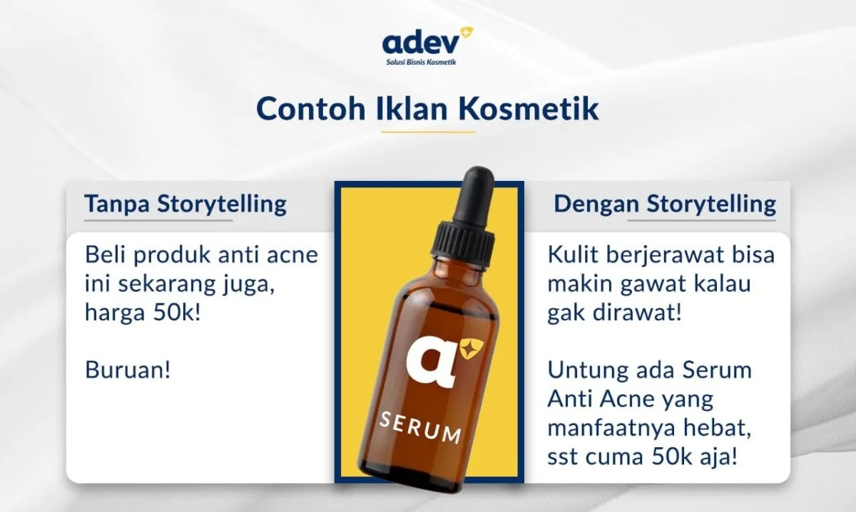 Contoh Iklan Skincare Anti Jerawat Dengan Storytelling