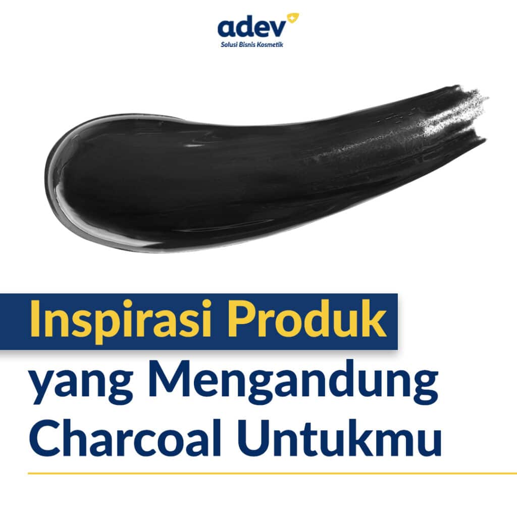 inspirasi produk skincare charcoal