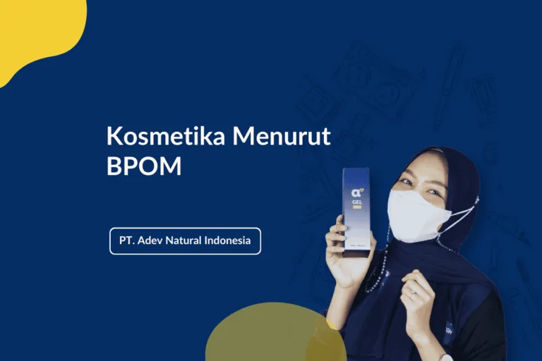 Kosmetika Menurut Bpom