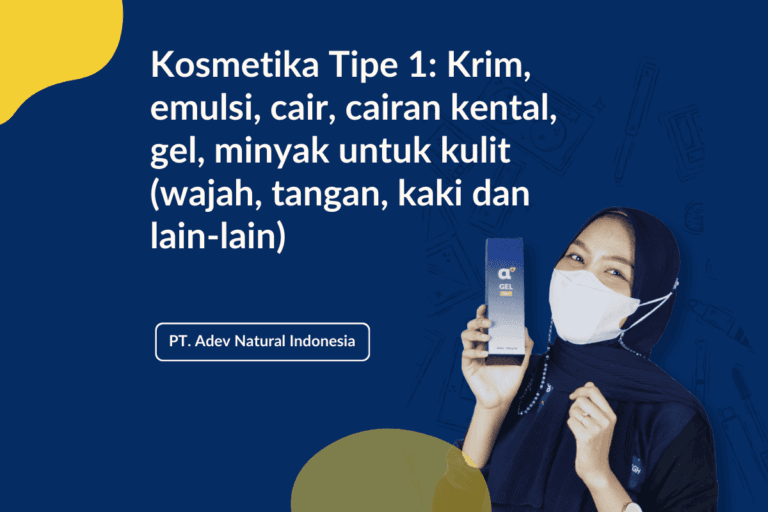 Kosmetika Tipe 1