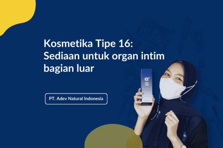 Kosmetika Tipe 16