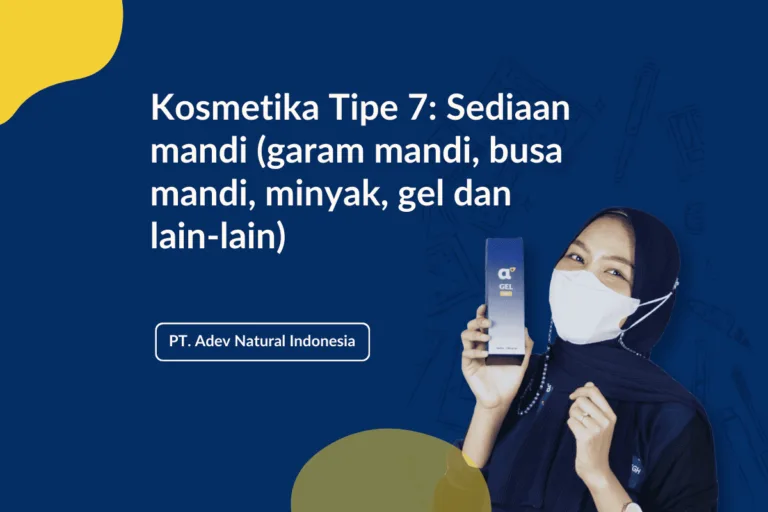 Kosmetika Tipe 7