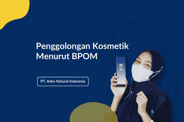 Penggolongan Kosmetik Menurut Bpom