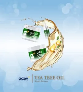 produk maklon cream wajah (face, facial) dengan kandungan tea tree oil