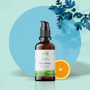 produk maklon facial serum kemasan botol tekan