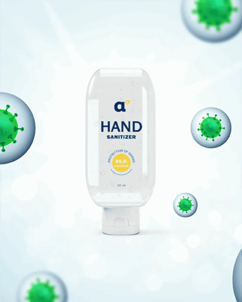 produk maklon hand moisturizer and sanitizer