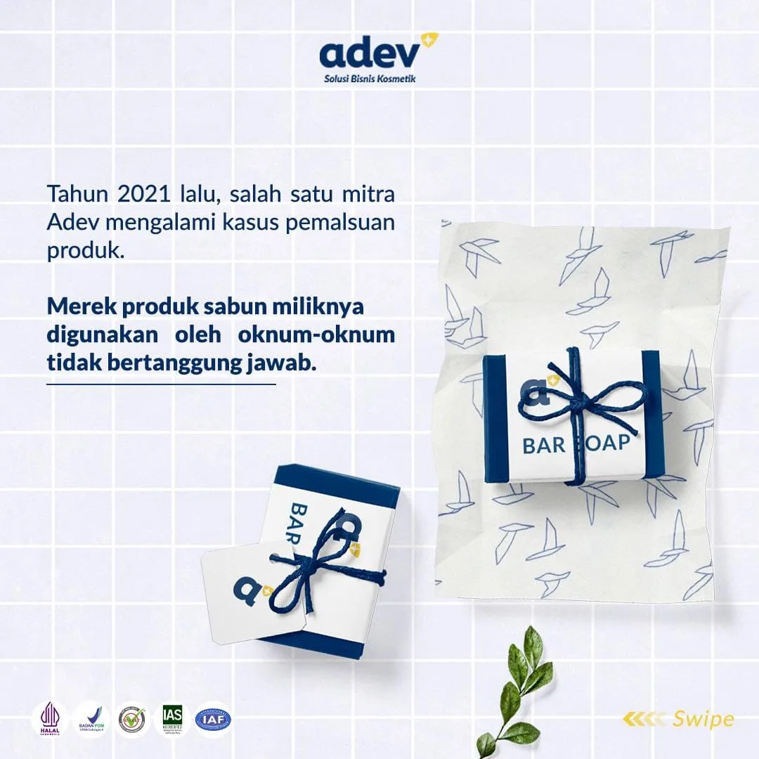 Studi Kasus Tahun 2001 Produk Buatan Adev Dipalsukan