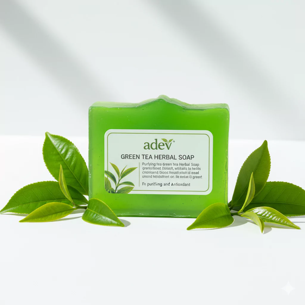 sabun herbal dari green tea / teh hijau