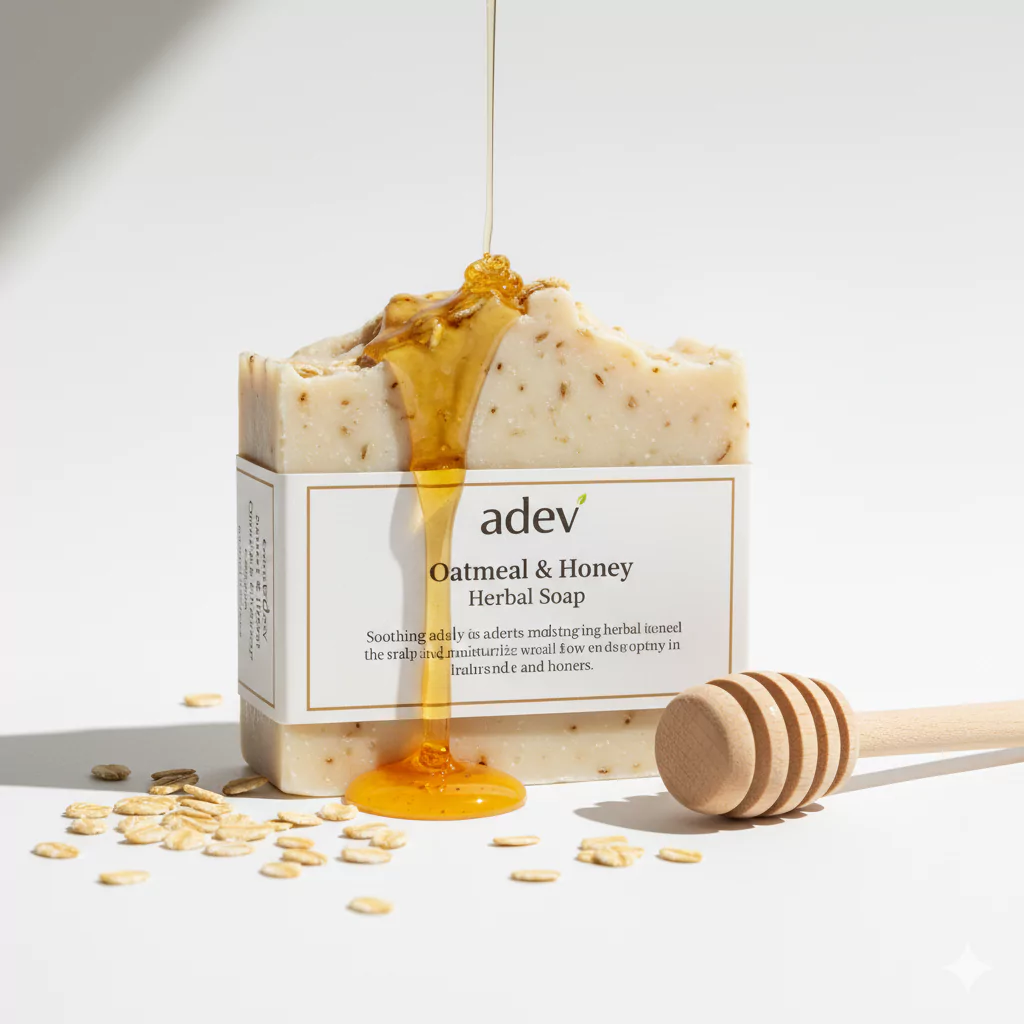 sabun herbal dari madu dan oat