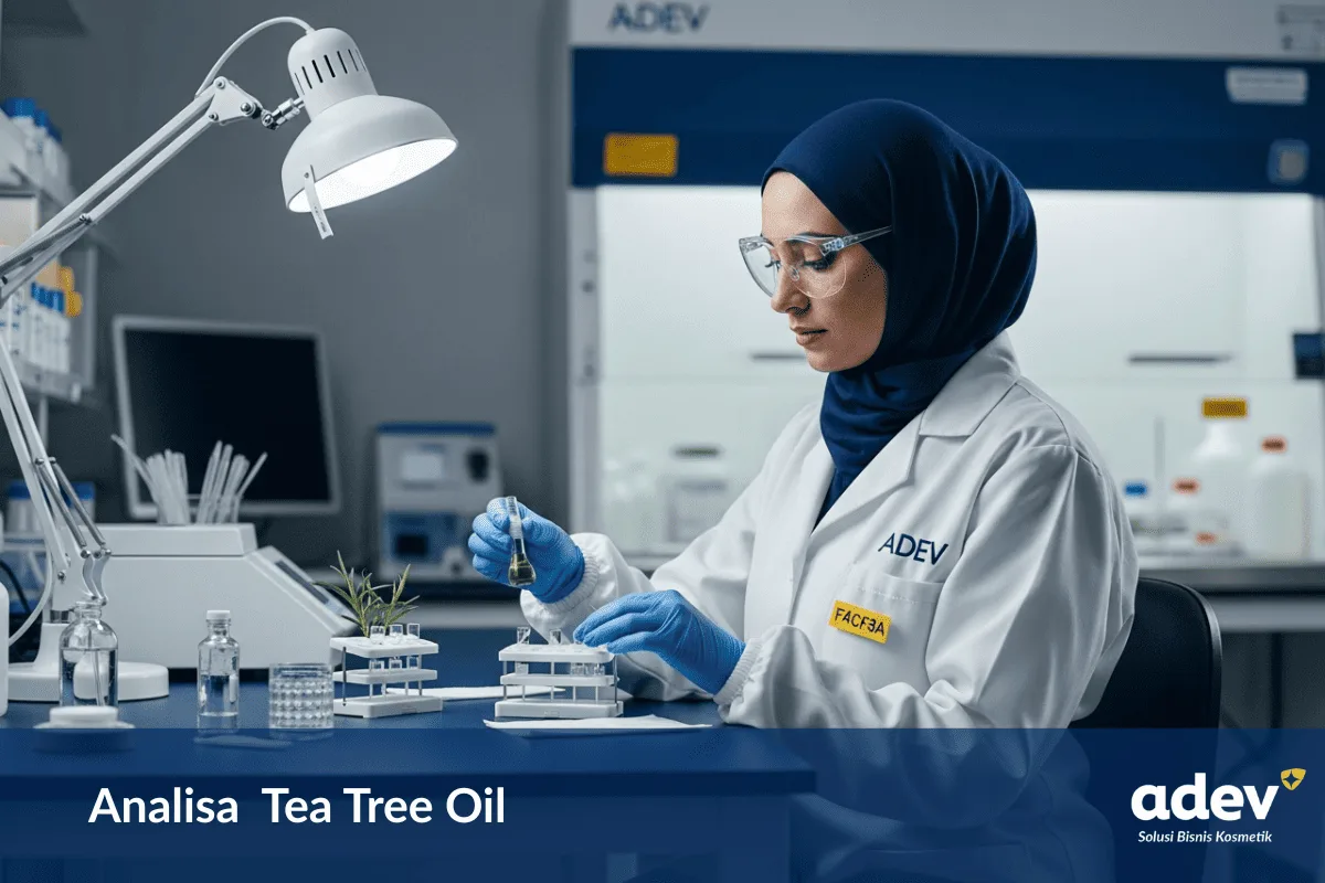 uji dan analisa tea tree oil untuk eksim