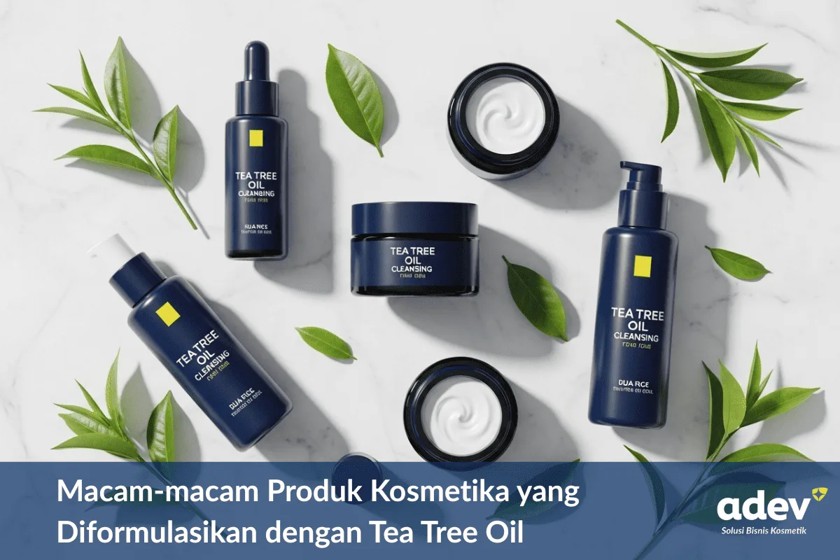 macam-macam produk kosmetika yang mengandung tea tree oil