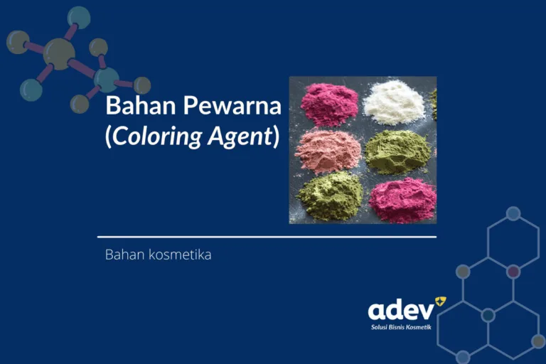 Bahan Pewarna Kosmetik