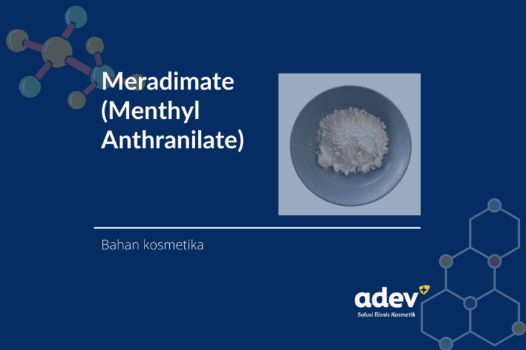 Meradimate Atau Menthyl Anthranilate