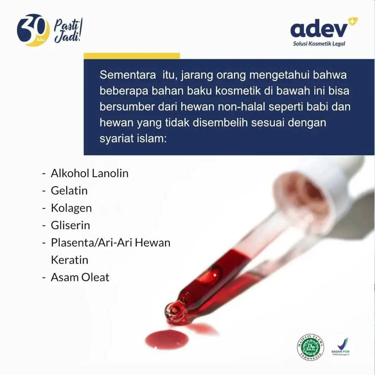Aneka Bahan Kosmetik Yang Mungkin Haram
