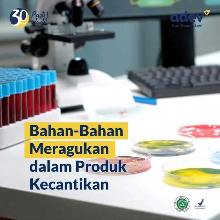 Bahan Syubhat Meragukan Dalam Kosmetik