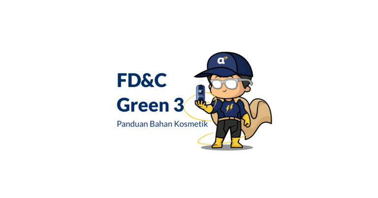 Bahan FD&C Green 3