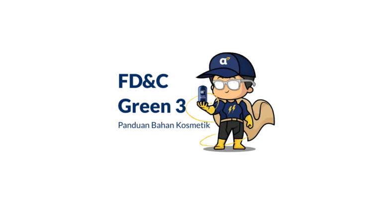 Bahan FD&C Green 3