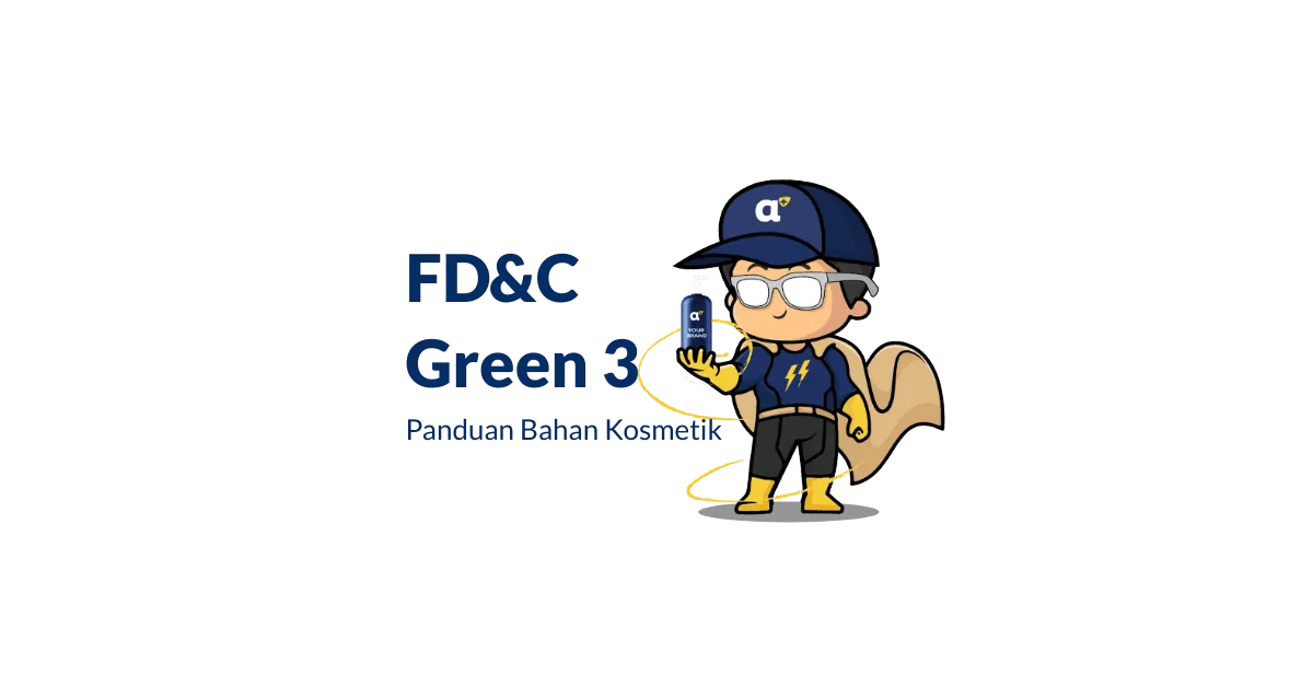Bahan FD&C Green 3