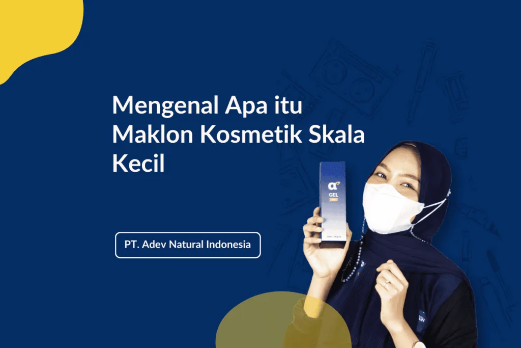 Maklon Kosmetik Skala Kecil