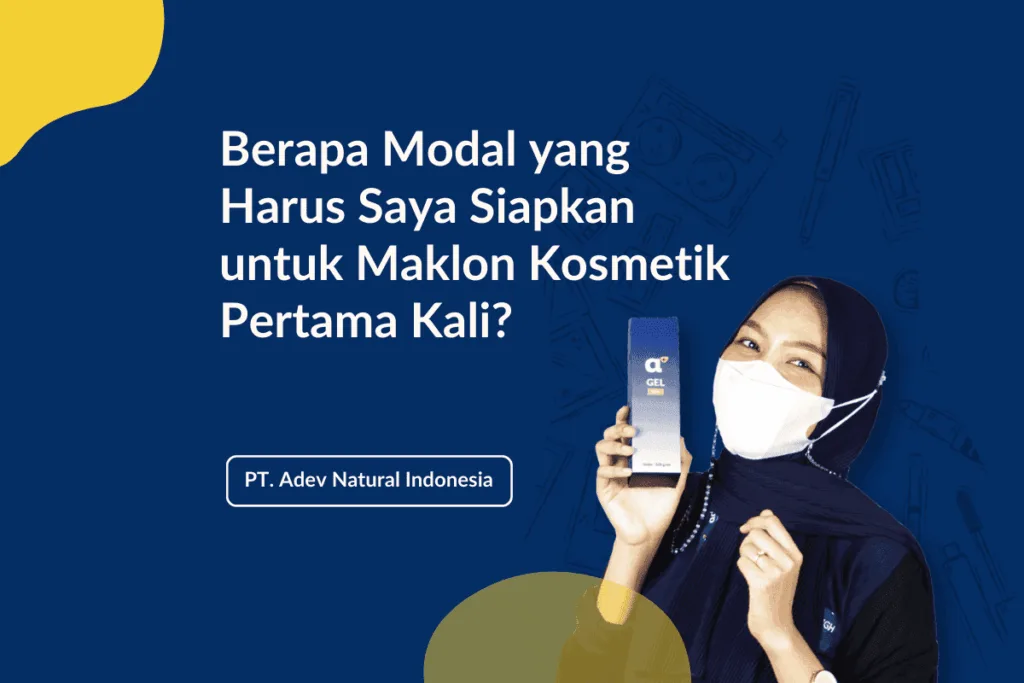 Modal Maklon Kosmetik
