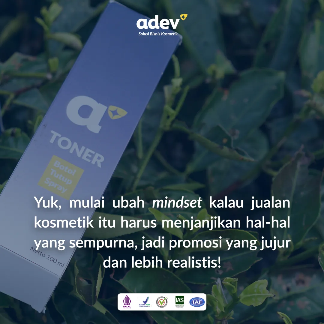 Mulai Jujur Dalam Klaim Kosmetika