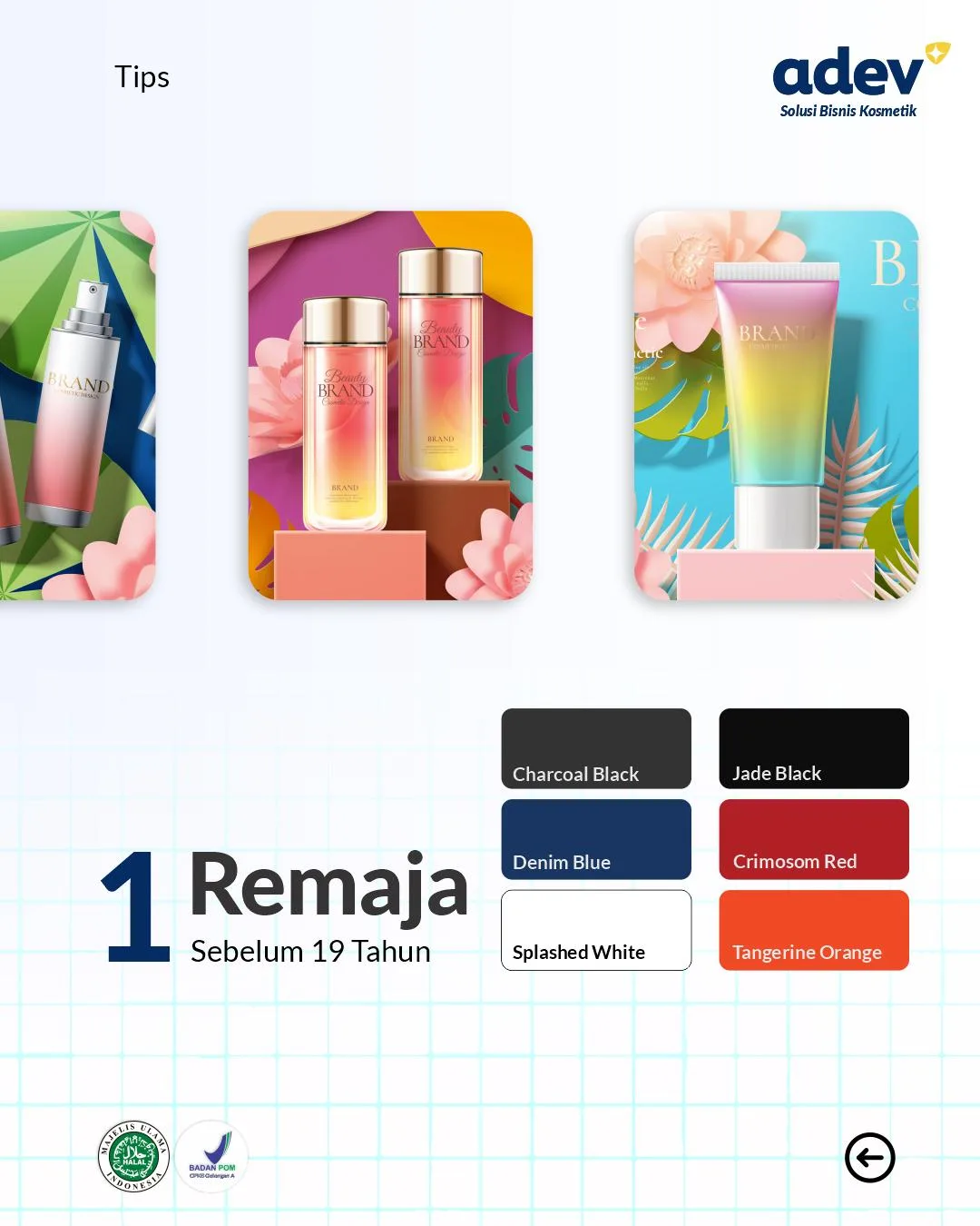 Rekomendasi Warna Untuk Usia 19 Tahun