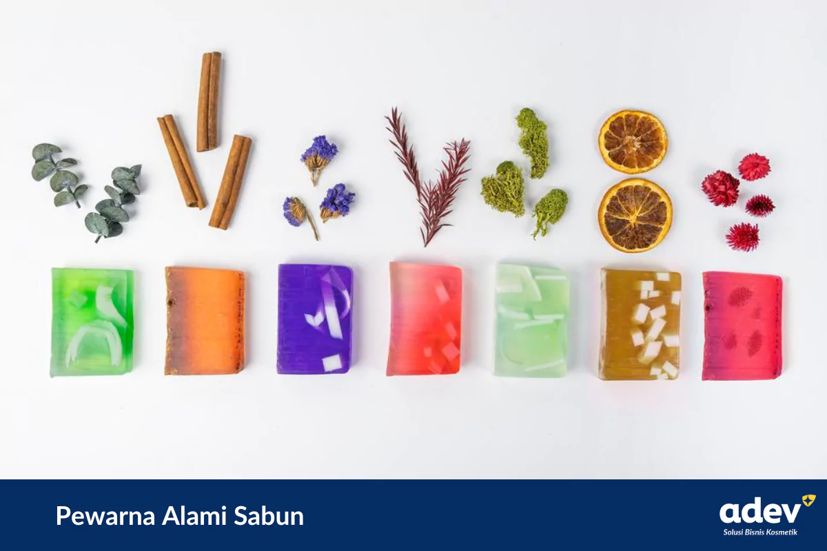 pewarna alami sabun