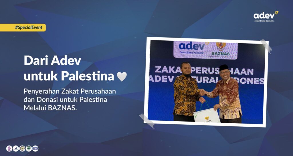 Adev salurkan zakat ke Baznas sejumlah Rp 1,1 Milyar - foto 1 featured