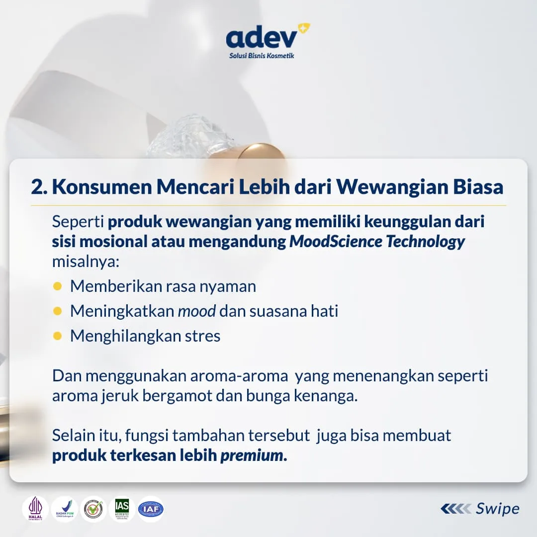 Kesan Parfum Lebih Premium