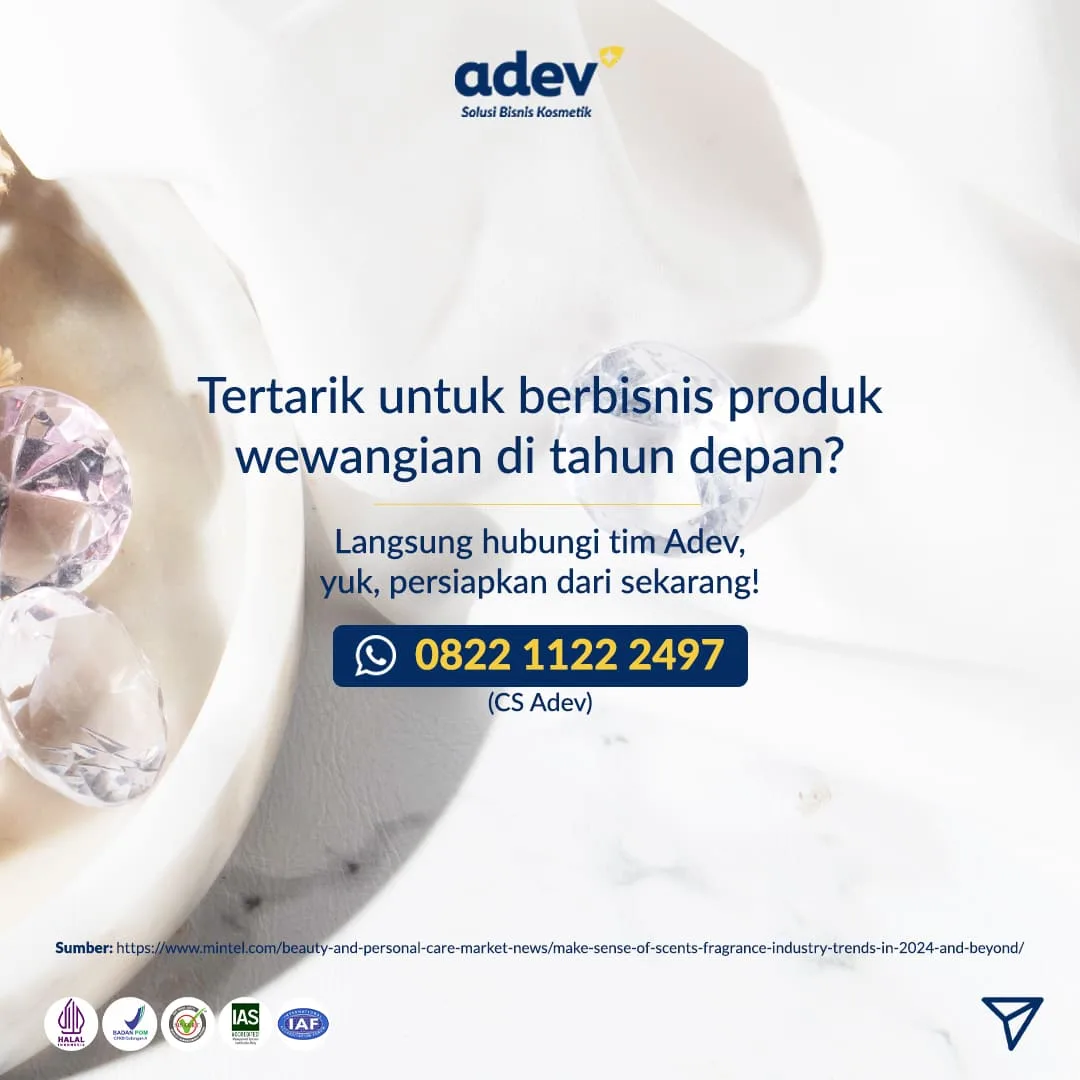 Mulai Bisnis Parfum Bersama Adev