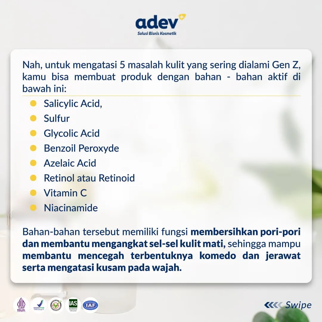 Bahan Aktif Skincare Gen Z