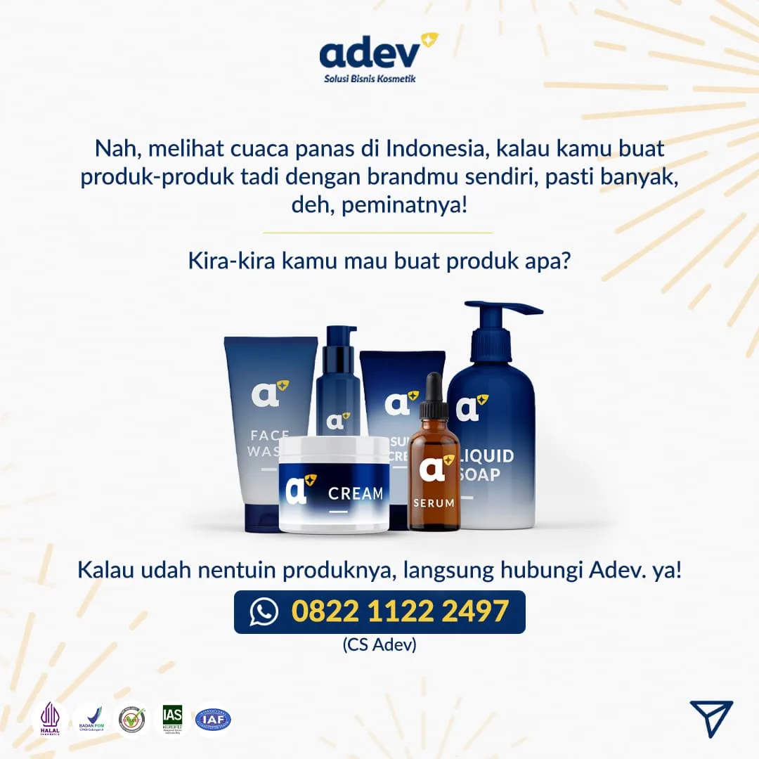 Jajaki Peluang Bisnis Produk Kosmetik Untuk Cuaca Panas