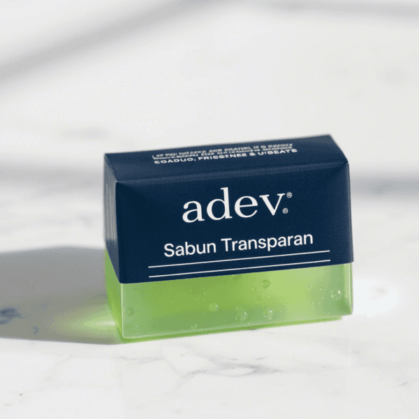 Produk maklon sabun transparan