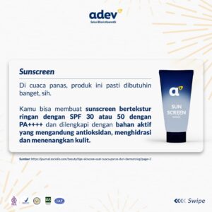 Produk Sunscreen