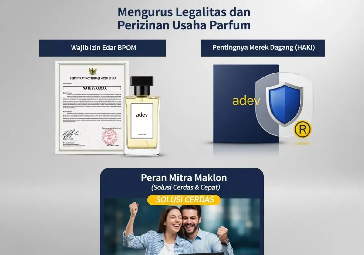 Mengurus Legalitas dan Perizinan Usaha Parfum Merek Sendiri