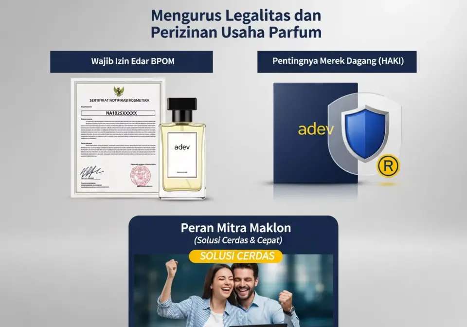 Mengurus Legalitas dan Perizinan Usaha Parfum Merek Sendiri