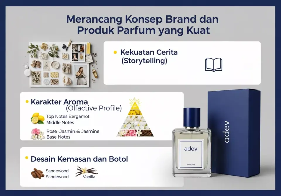 Merancang Konsep Brand dan Produk Parfum yang Kuat