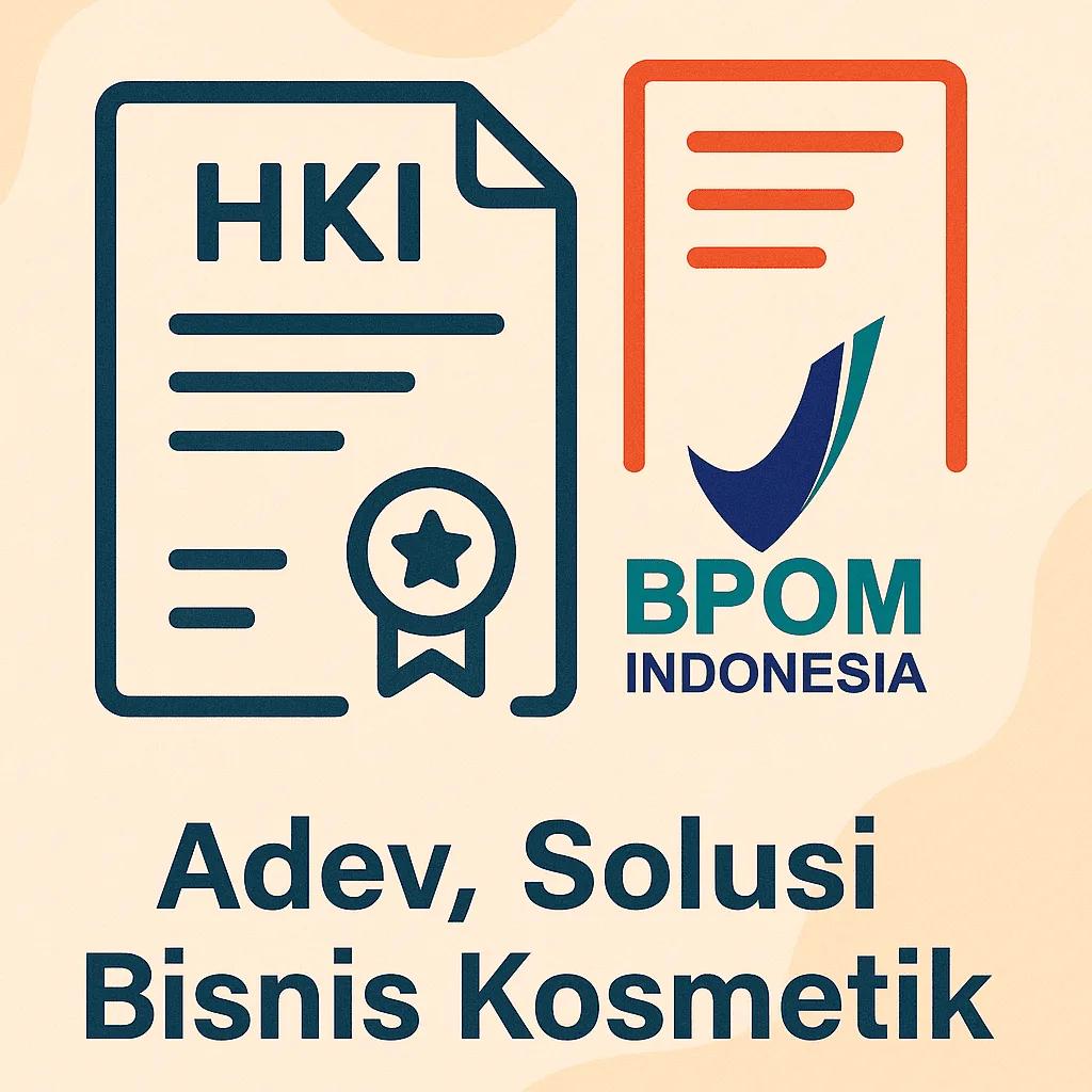 Legalitas hki bpom di bisnis skincare