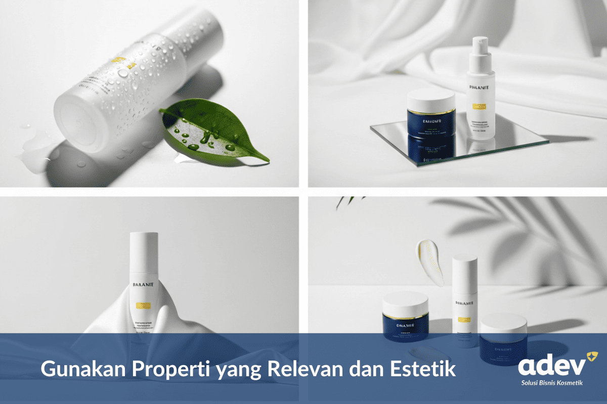 contoh foto produk yang menggunakan properti sederhana