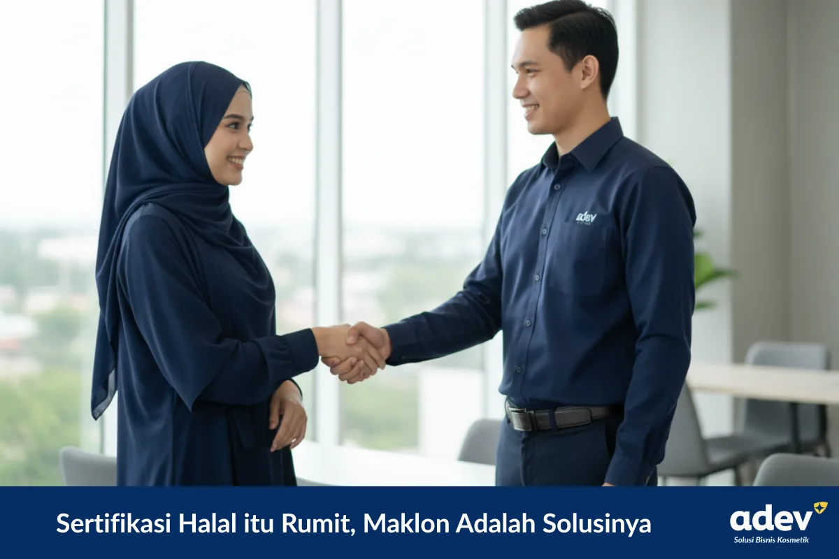 maklon adalah solusi sertifikasi halal sabun yang rumit