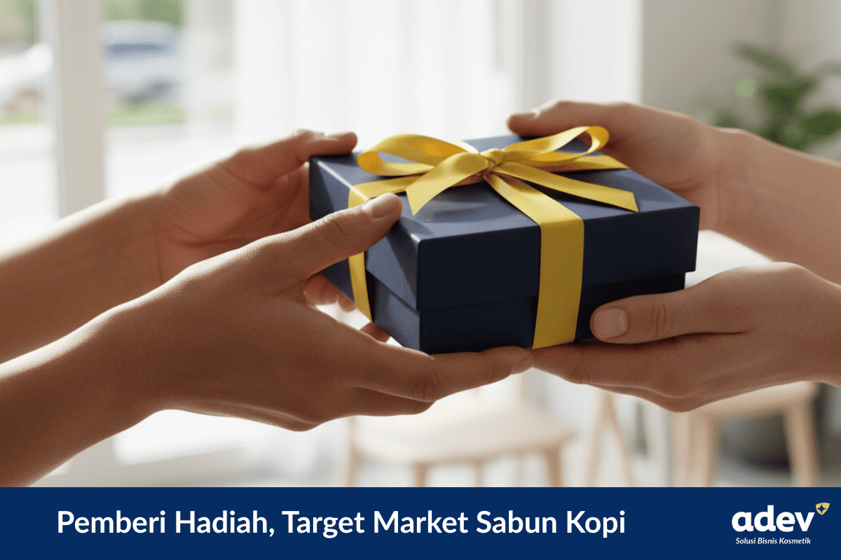 Pemberi Hadiah adalah Target Pasar yang Tepat Untuk Produk Sabun Kopi