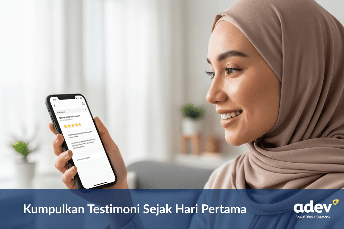 Kumpulkan Testimoni Sejak Hari Pertama