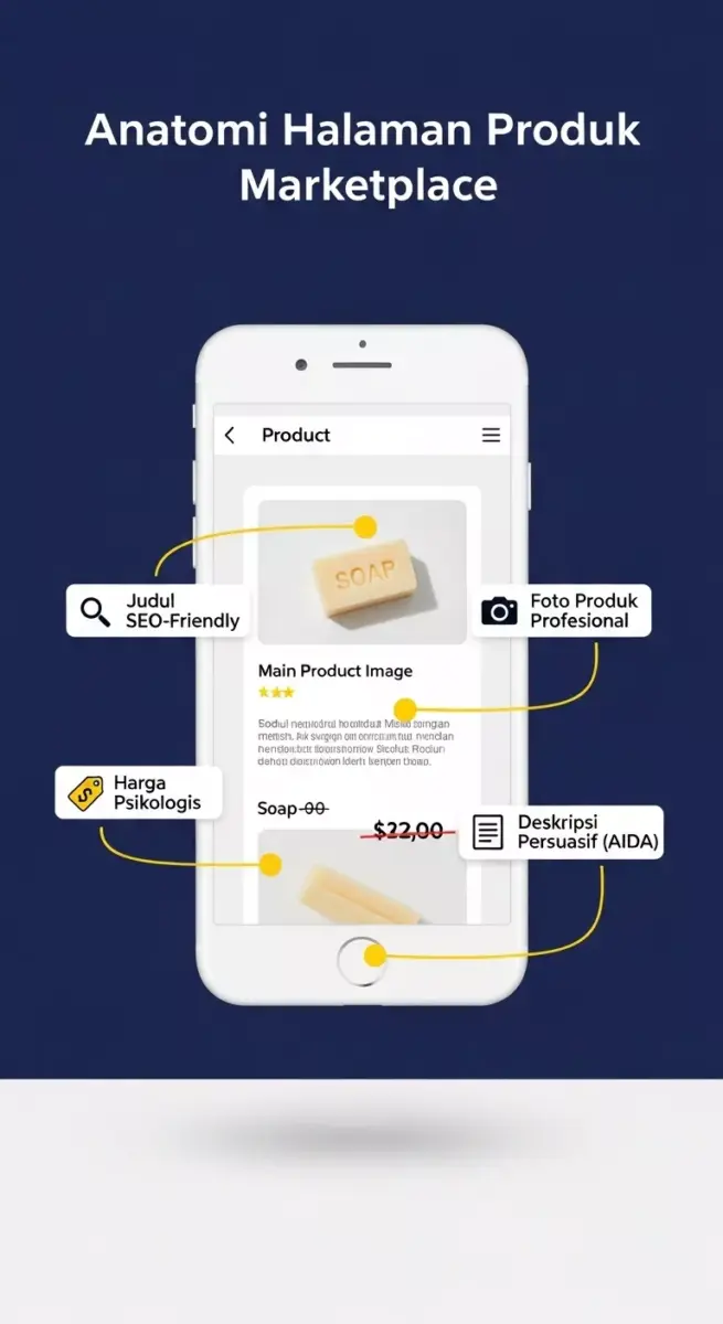 Anatomi Halaman Produk Marketplace