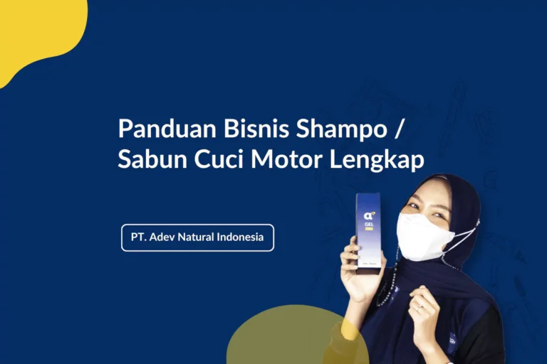 bisnis sabun cuci motor