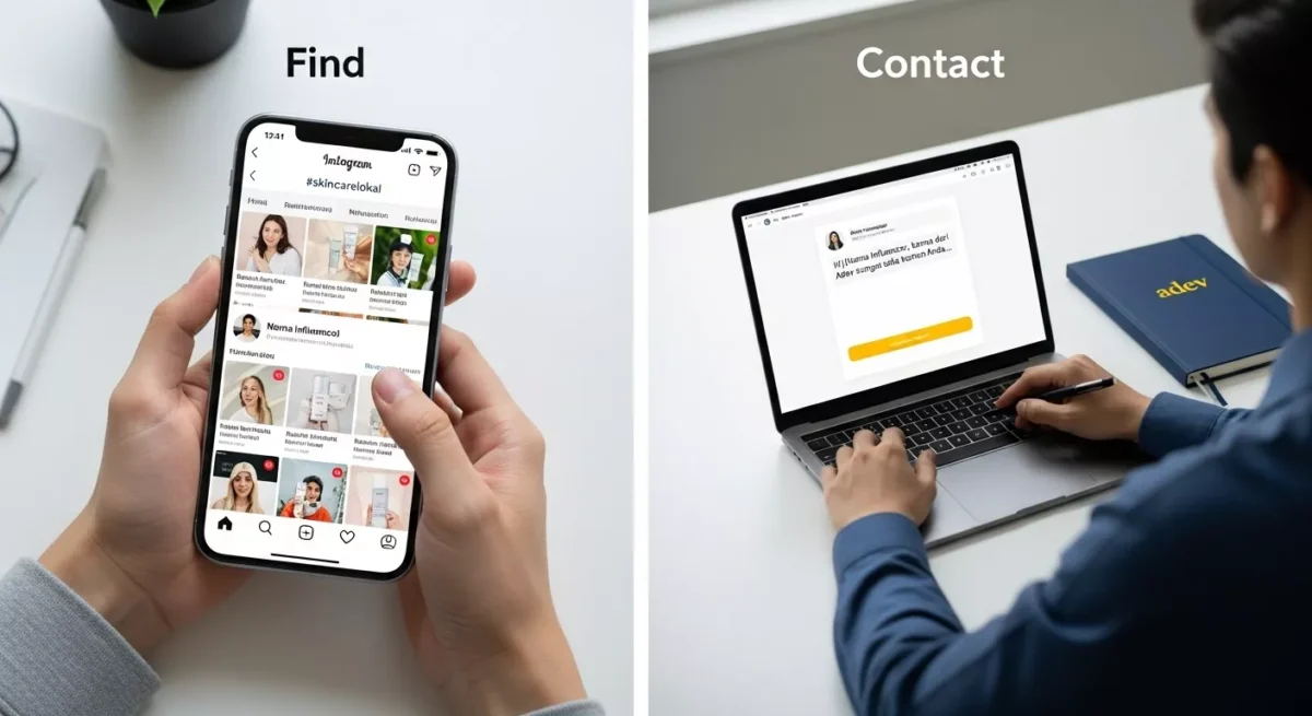 Cara Menemukan & Menghubungi Influencer