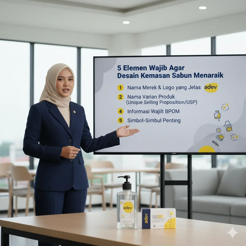5 Elemen Wajib Agar Desain Kemasan Sabun Menarik