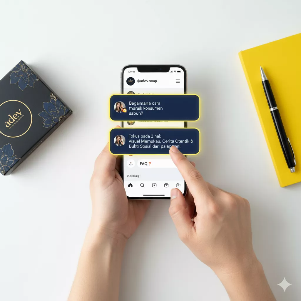 FAQ Pemasaran Sabun di Media Sosial