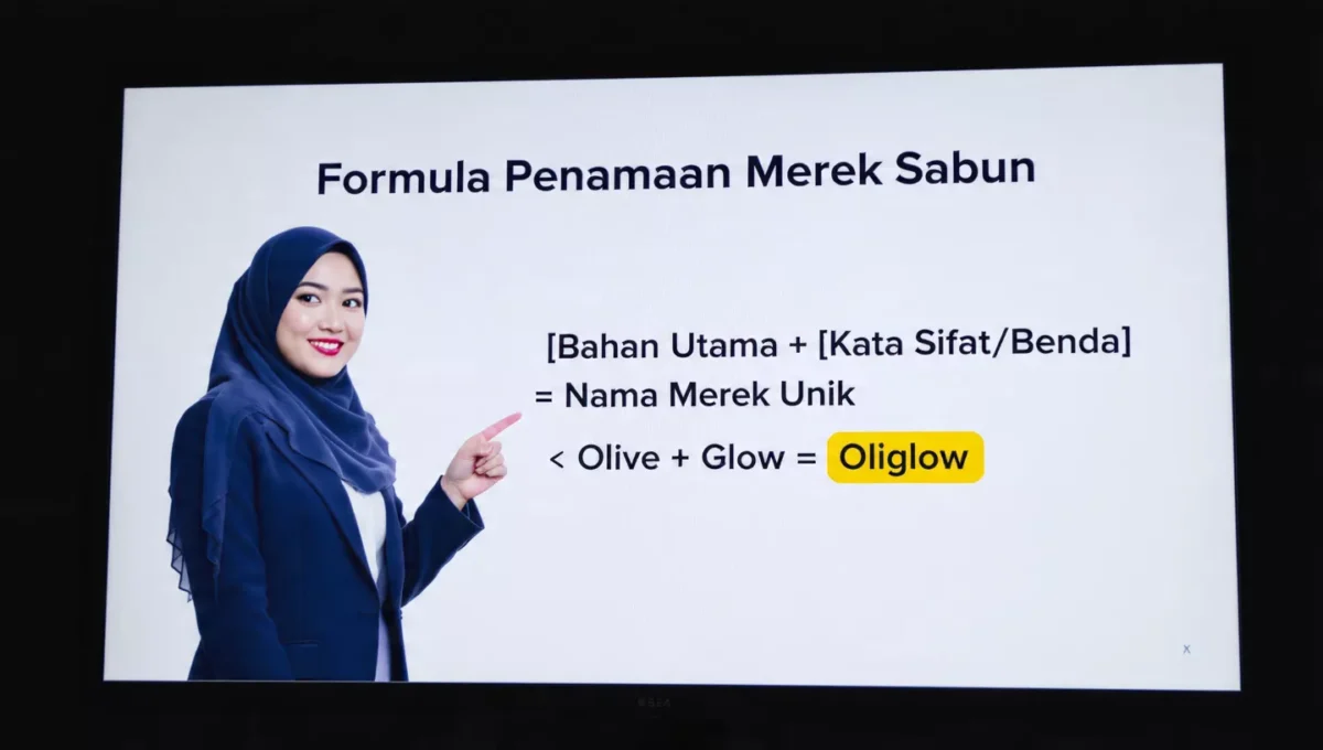 Formula & Cara Membuat Nama Merek Sabun Sendiri