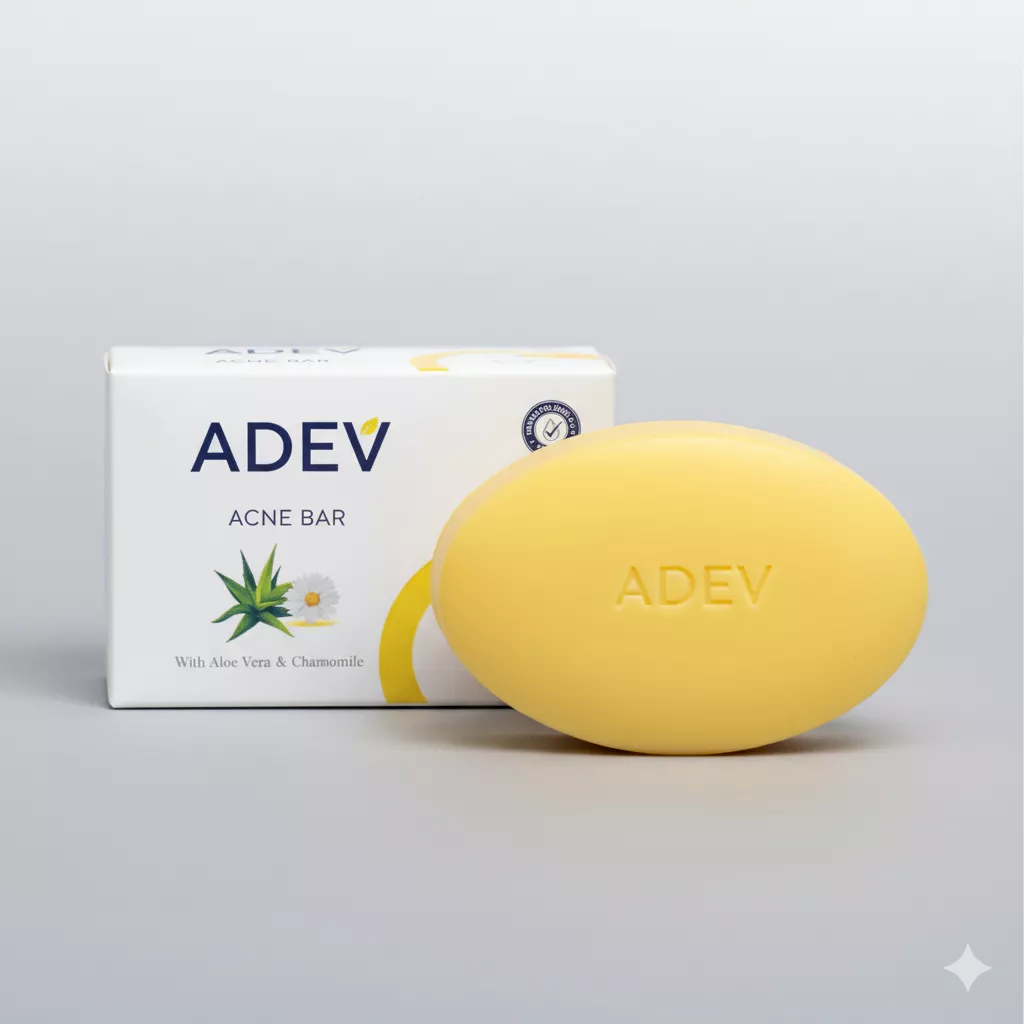 Foto sabun dengan gaya fotografi Minimalis Bersih